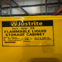 Justrite Sure-Grip EX 60 Gallon Flammable Liquid Storage Cabinet image 0